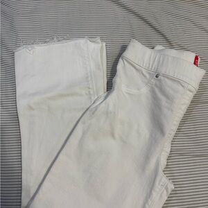 SPANX White Jeans with Red Tag